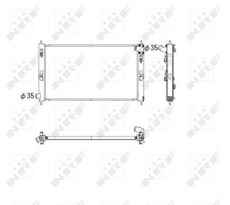 Radiateur, refroidissement du moteur