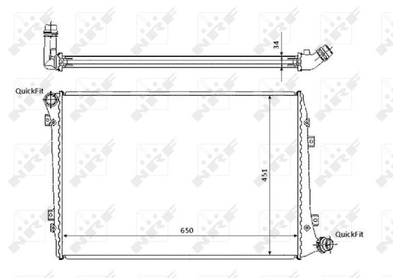 Radiateur, refroidissement du moteur