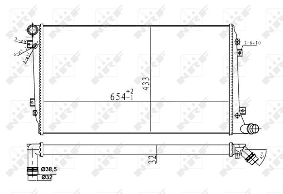 Radiateur, refroidissement du moteur