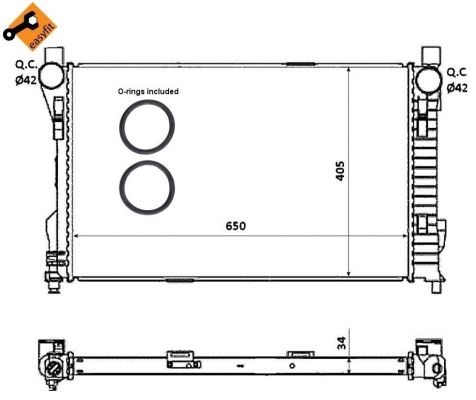 Radiateur, refroidissement du moteur