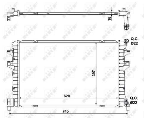 Radiateur, refroidissement du moteur