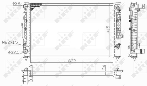 Radiateur, refroidissement du moteur