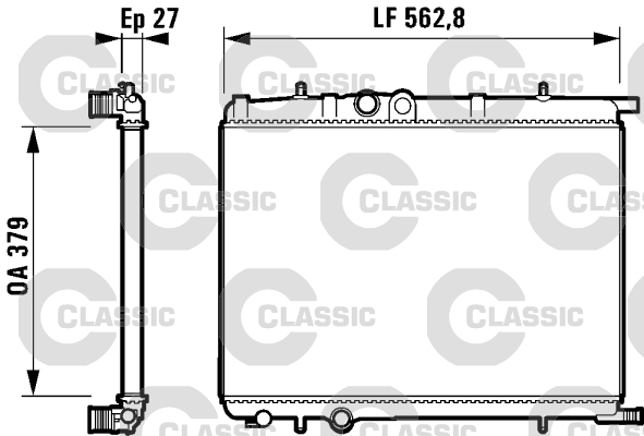 Radiateur, refroidissement du moteur