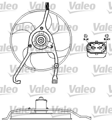 Ventilateur, refroidissement du moteur