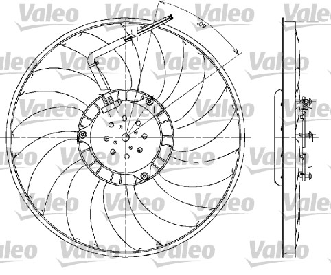 Ventilateur, refroidissement du moteur