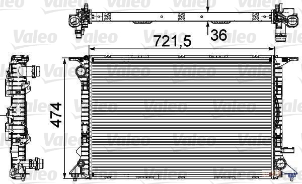 Radiateur, refroidissement du moteur