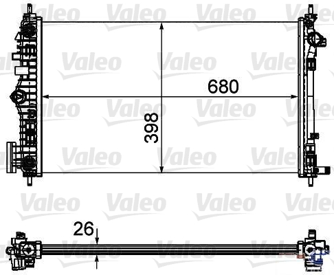 Radiateur, refroidissement du moteur