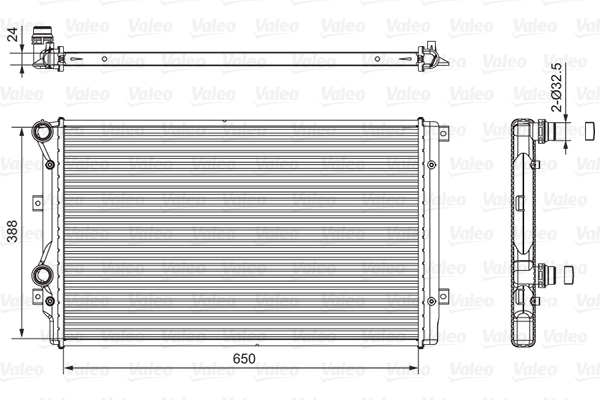 Radiateur, refroidissement du moteur