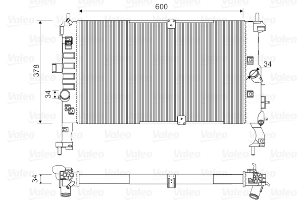 Radiateur, refroidissement du moteur