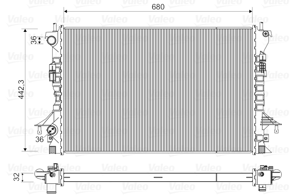 Radiateur, refroidissement du moteur