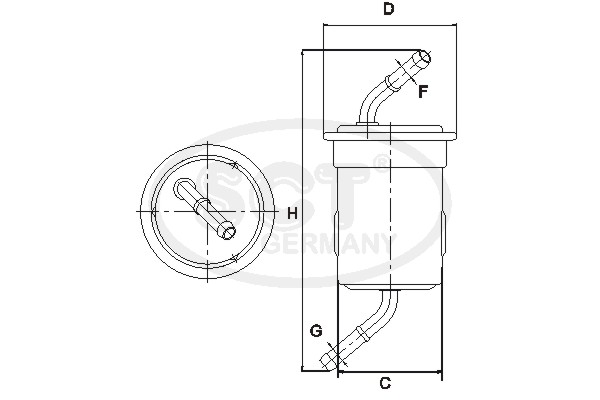 Filtre à carburant