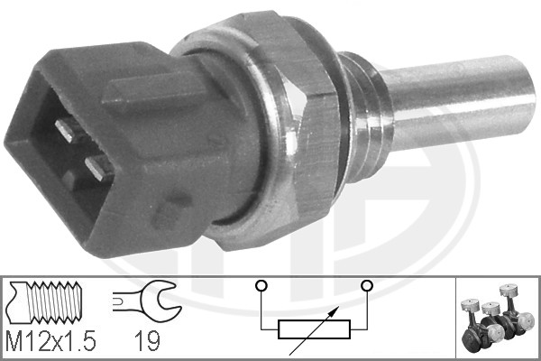 Sonde de température, liquide de refroidissement