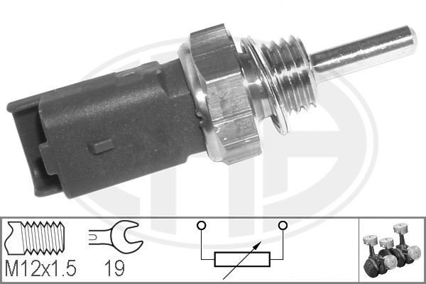 Sonde de température, liquide de refroidissement