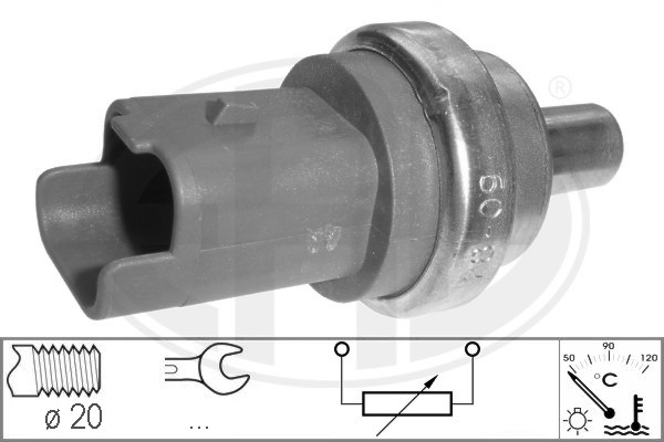 Sonde de température, liquide de refroidissement