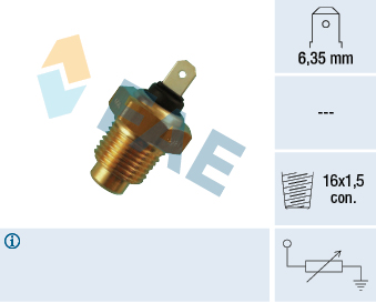 Sonde de température, liquide de refroidissement