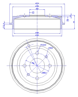 Tambour de frein