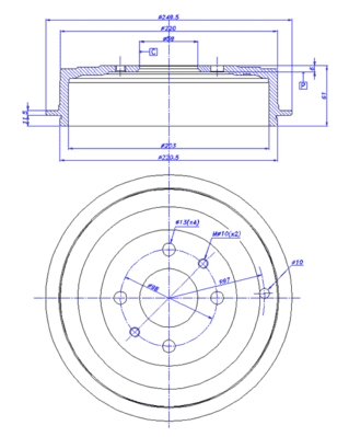 Tambour de frein