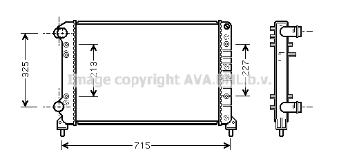 Radiateur, refroidissement du moteur