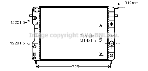 Radiateur, refroidissement du moteur