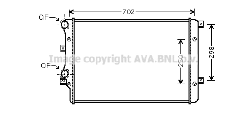 Radiateur, refroidissement du moteur