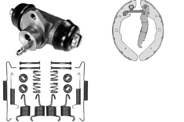 Kit de freins, freins à tambours