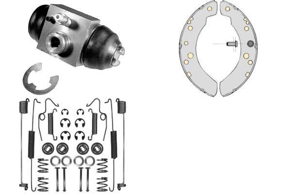 Kit de freins, freins à tambours
