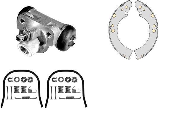 Kit de freins, freins à tambours