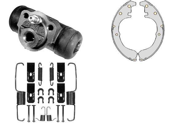 Kit de freins, freins à tambours