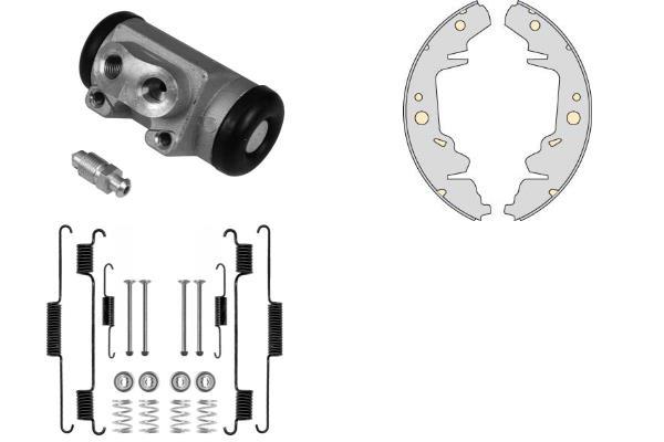 Kit de freins, freins à tambours