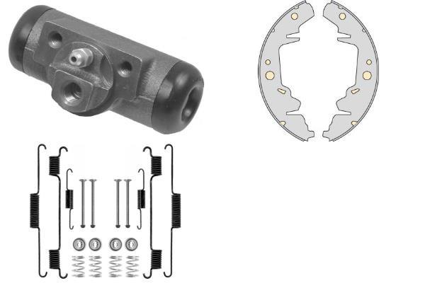 Kit de freins, freins à tambours