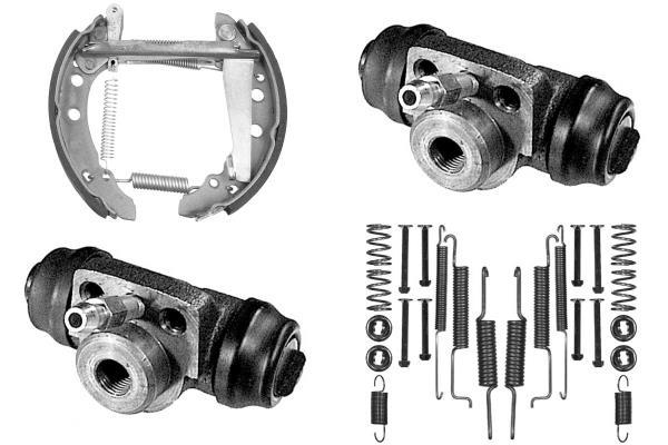 Kit de freins, freins à tambours