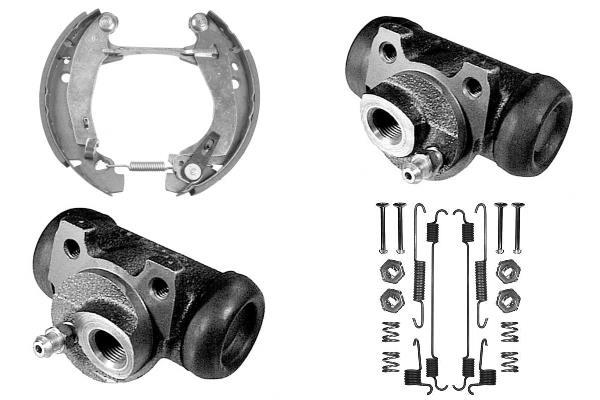 Kit de freins, freins à tambours
