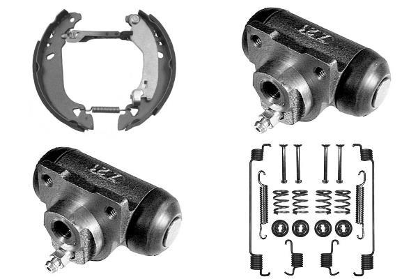 Kit de freins, freins à tambours