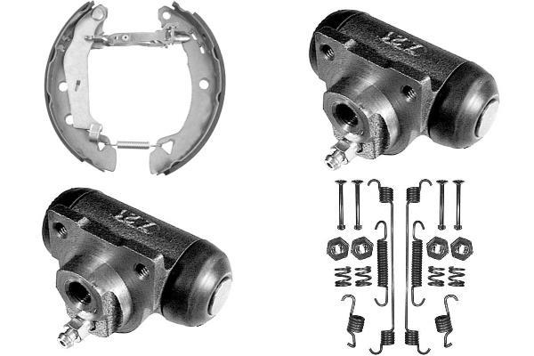 Kit de freins, freins à tambours
