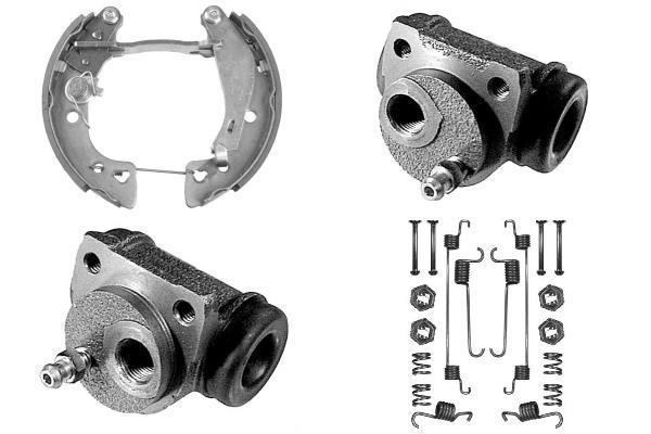 Kit de freins, freins à tambours