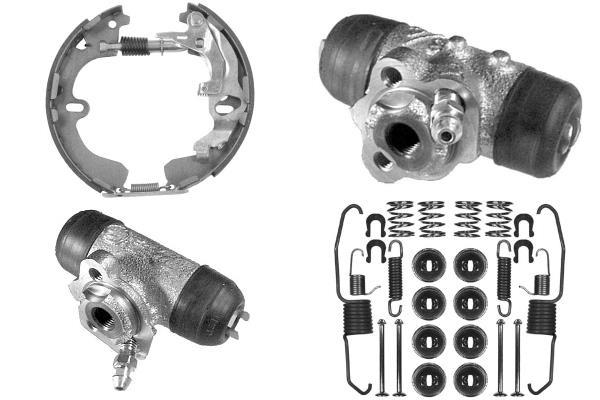 Kit de freins, freins à tambours