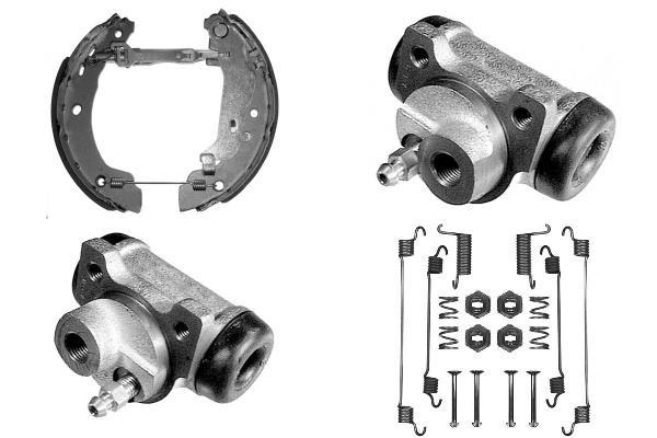 Kit de freins, freins à tambours