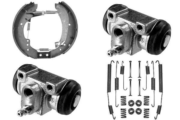 Kit de freins, freins à tambours