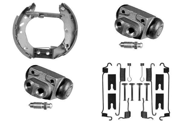 Kit de freins, freins à tambours