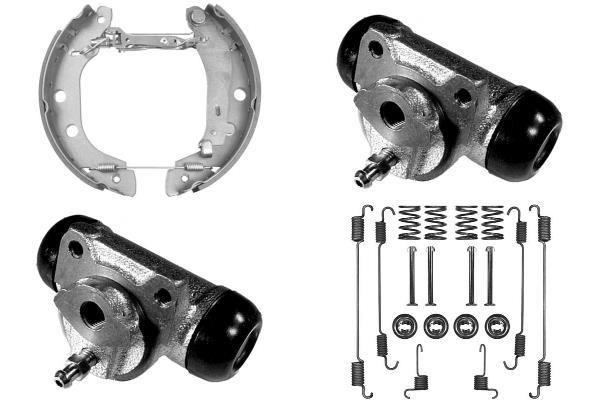 Kit de freins, freins à tambours