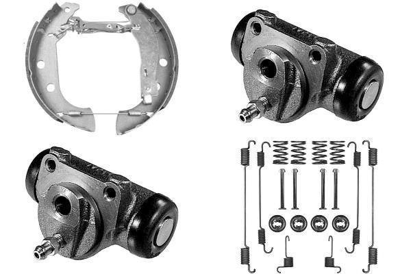 Kit de freins, freins à tambours