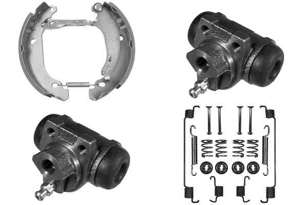 Kit de freins, freins à tambours