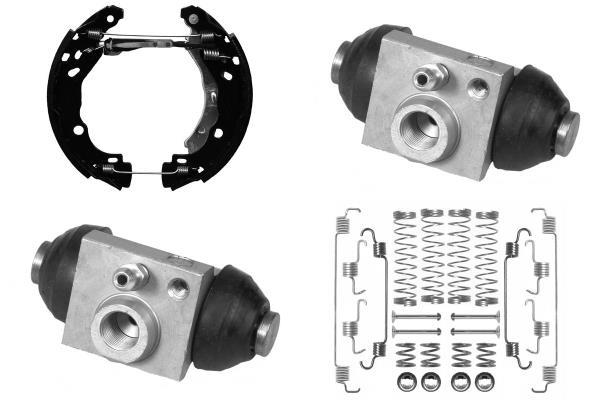 Kit de freins, freins à tambours