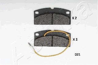 Kit de plaquettes de frein, frein à disque