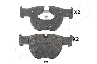 Kit de plaquettes de frein, frein à disque