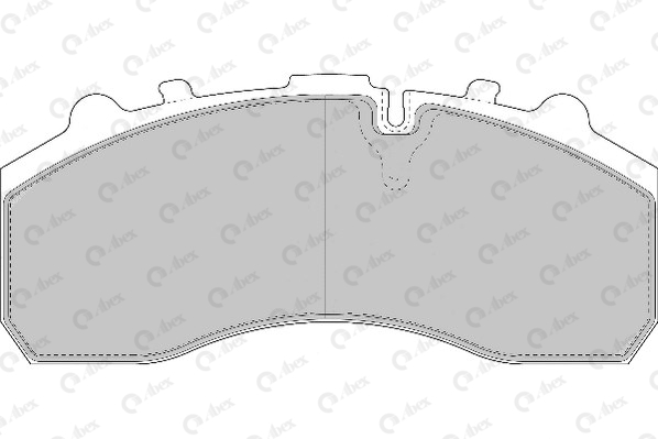 Kit de plaquettes de frein, frein à disque