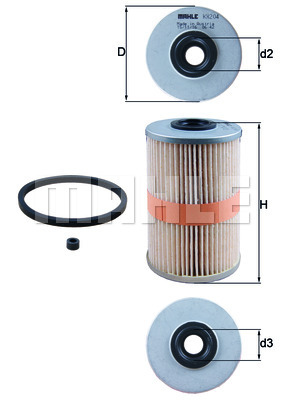 Filtre à carburant