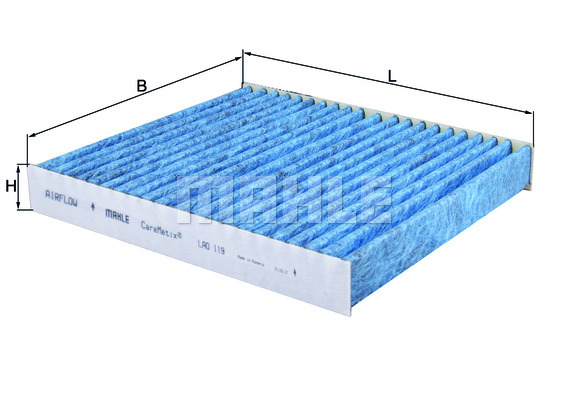 Filtre, air de l'habitacle