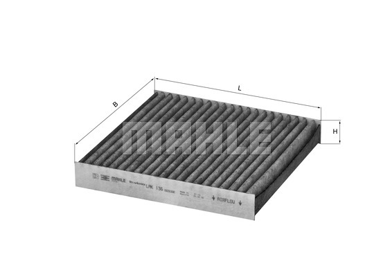 Filtre, air de l'habitacle