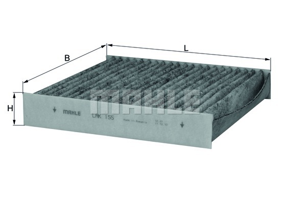 Filtre, air de l'habitacle